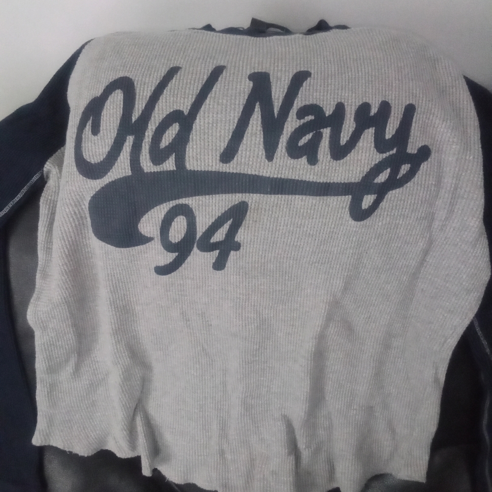 Old Navy thermal jersey shirt